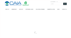 Desktop Screenshot of caia.co.za